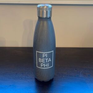 Stainless Steel Pi Beta Phi Water Bottle